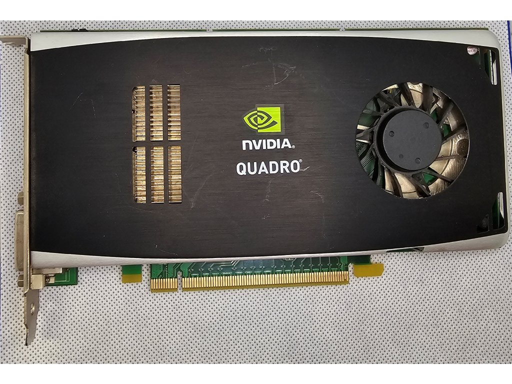 Grafická kartaDell Nvidia Quadro FX 1800 768 MB GDDR3, PCI-E - 0P418M