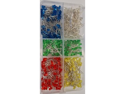 3 mm Led Dioda - modrá