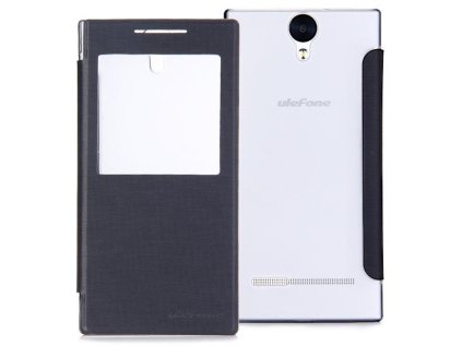 E-Pad UleFone Be One flipové pouzdro (s logem), tmavé