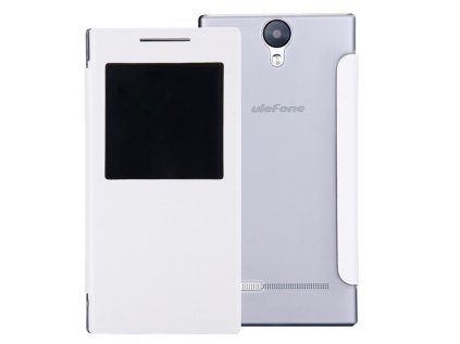 Pouzdro E-Pad UleFone Be One flipové s logem bílé