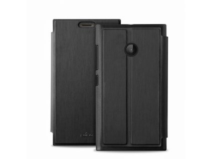 Puro flipové pouzdro s přihrádkou na kartu pro Microsoft Lumia 532, černá