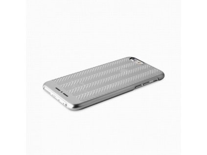 Pouzdro Puro CHEVRON iPhone 6 stříbrné