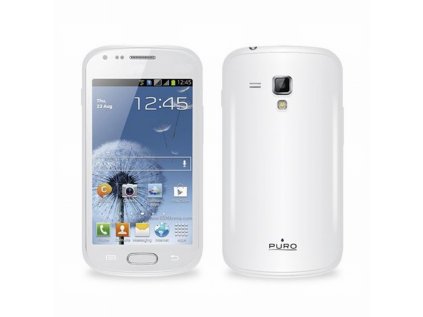 Pouzdro Puro SILICON SAMSUNG GALAXY S DUOS, čiré