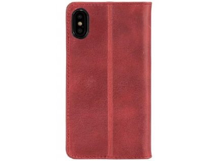 Pouzdro Krusell Sunne 4 Card FolioWallet iPhone Xs / X červené