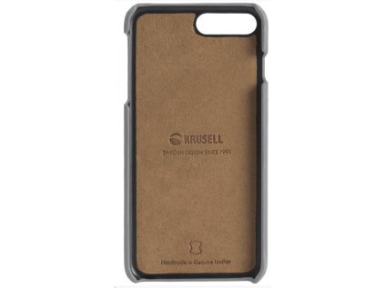 Pouzdro Krusell SUNNE 2 Card Apple iPhone 8 Plus/7 Plus šedé