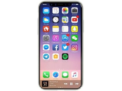 Krusell zadní kryt SANDBY pro Apple iPhone X, písková