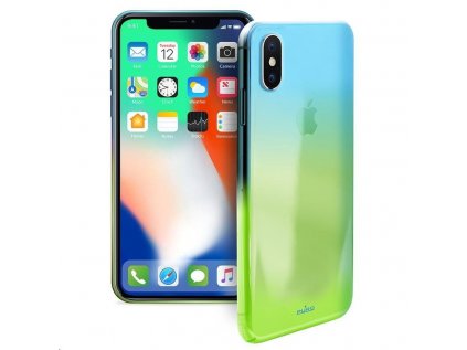 Puro zadní kryt "Hologram" pro Apple iPhone X, světle modrá