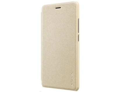 Nillkin pouzdro Sparkle Folio pro Meizu Pro7, zlatá
