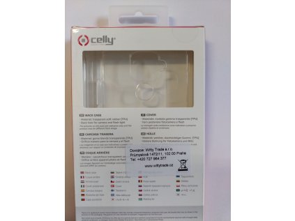 Celly zadní kryt Gelskin pro Huawei Mate 30 Lite, transparentní