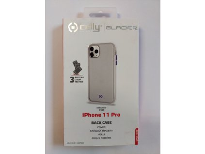 Celly zadní kryt Glacier pro iPhone 11 Pro, bílá