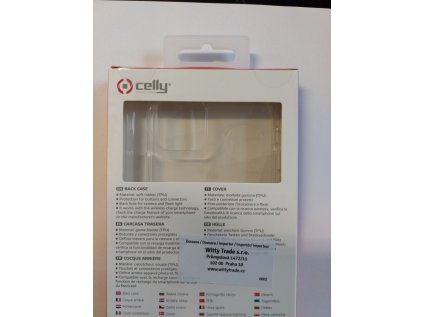 Celly zadní kryt Sparkle pro iPhone 11 Pro, transparentní