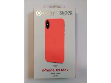 Celly zadní kryt Shock pro iPhone XS Max, oranžová