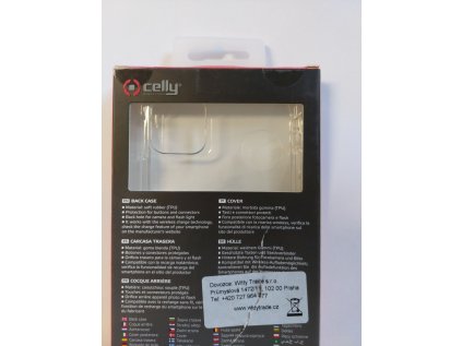 Celly zadní kryt Armorgel pro iPhone 11 Pro Max, transparentní