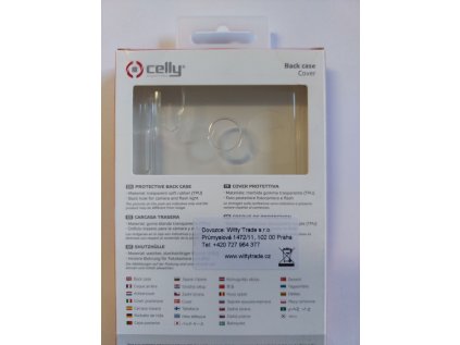 Celly zadní kryt Gelskin pro Huawei Y9 2019, transparentní