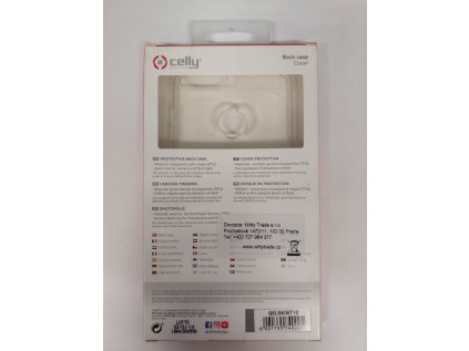 Celly zadní kryt Gelskin pro Huawei P Smart / Enjoy 7S, transparentní