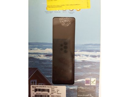 Krusell flipové pouzdro KIRUNA FolioSkin pro Microsoft Lumia 640XL, černá