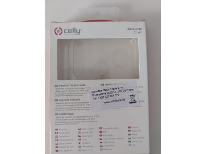Celly zadní kryt Gelskin pro Huawei P Smart+ 2019, transparentní