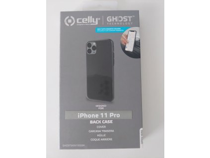 Celly zadní kryt Ghostskin pro iPhone 11 Pro, černá