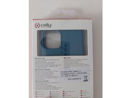 Celly zadní kryt Leaf pro iPhone 11 Pro, modrá