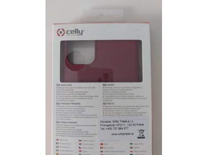 Celly zadní kryt Leaf pro iPhone 11 Pro Max, červená