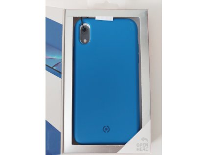 Celly silikonový zadní kryt Feeling pro iPhone XR, modrá