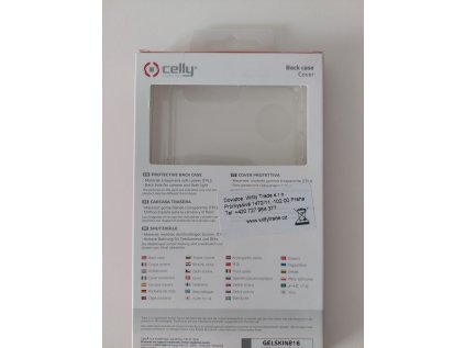 Celly zadní kryt Gelskin pro Oneplus 5, transparentní