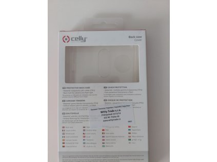 Celly zadní kryt Gelskin pro Oneplus 7, transparentní
