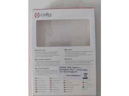 Celly zadní kryt Gelskin pro Huawei P Smart Z, transparentní