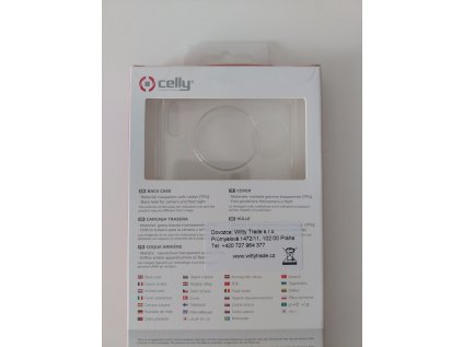 Celly zadní kryt Gelskin pro Huawei Mate 30, transparentní