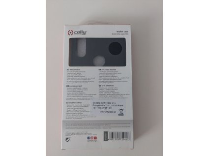 Celly pouzdro Wally s funkcí stojánku pro Huawei P Smart Z, černá