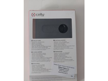 Celly pouzdro Wally s funkcí stojánku pro Samsung Galaxy S10 , černá