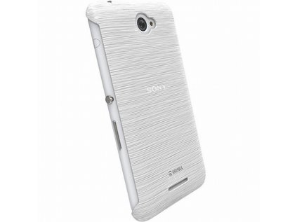 Pouzdro Krusell FROSTCOVER Sony Xperia E4/E4 Dual bílé