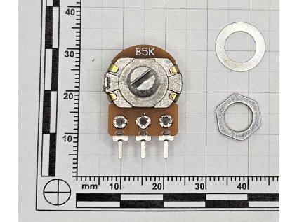 Lineární potenciometr - 5K Ohm - 3 pinový