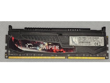Paměť RAM do PC G-Skill Sniper DDR3 4GB 1866MHz CL9 F3-14900CL9D-8GBSR