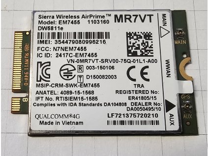 4G Modem Sierra EM74555 / DW5811e - Dell MR7VT