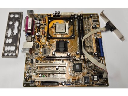 Základní deska ASUS P4SP-MX - SIS 651 + Celeron 2.8Ghz SL7DM sock.478
