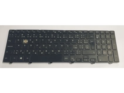 Klávesnice 0V08FW / MP-13N76CS-442 z Dell Inspiron 15 3542 vadná