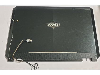 Kryt displaye z MSI GT683DXR vada