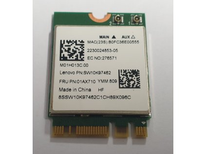 Wifi modul + Bluetooth RTL8821CE / 01AX710 z Lenovo IdeaPad 320-15ATS