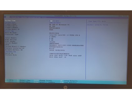 Základní deska LA-G07DP s Intel i3-7020U z HP 250 G7