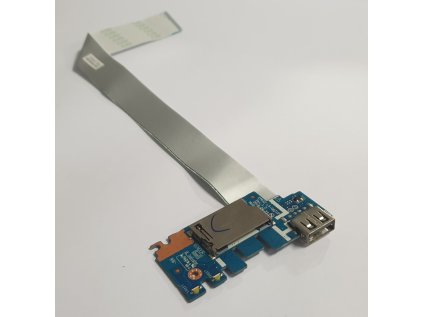 USB board + Čtečka karet LS-G071P / NBX0002CE00 z HP 15-db0039nc