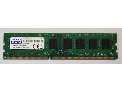 Paměť RAM do PC GOODRAM DDR3 8GB 1600MHz CL11 GR1600D364L11/8G
