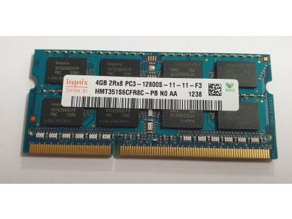 Paměť RAM do NB hynix HMT351S6CFR8C-PB 4GB 1600MHz DDR3 PC3