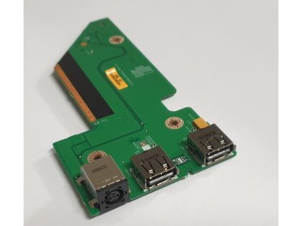 USB + DC board 0NU327 / DA0GM3TH8D0 z Dell Studio 1735