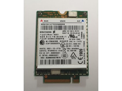 3G Modem Ericsson N5321 HSPA+ / 04W3842 z Lenovo ThinkPad L440