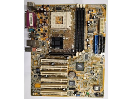 Základní deska Asus A7V8X-X - Socket A , DDR, AGP - Nefunkční síťovka