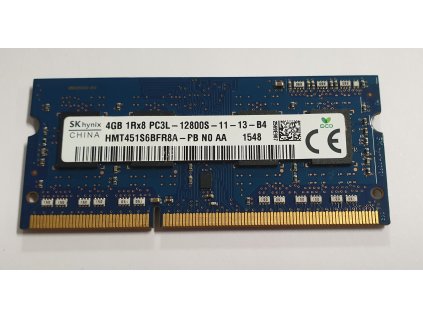 Paměť RAM do NB SKHynix HMT451S6BFR8A 4GB 1600Mhz DDR3 PC3L