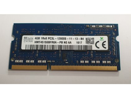 Paměť RAM do NB SKHynix HMT451S6BFR8A-PB 4GB 1600Mhz DDR3 PC3L