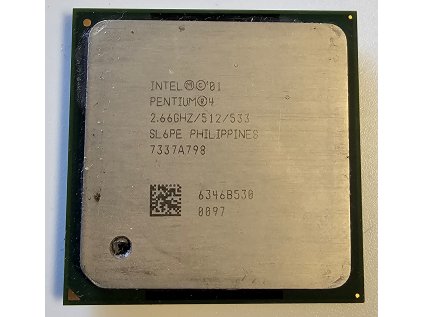 Procesor SL6PE (Intel Pentium 4 2.667 GHz), socket 478