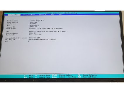 Základní deska NM-A381 s Intel i5-5200U z Lenovo Yoga 3 14